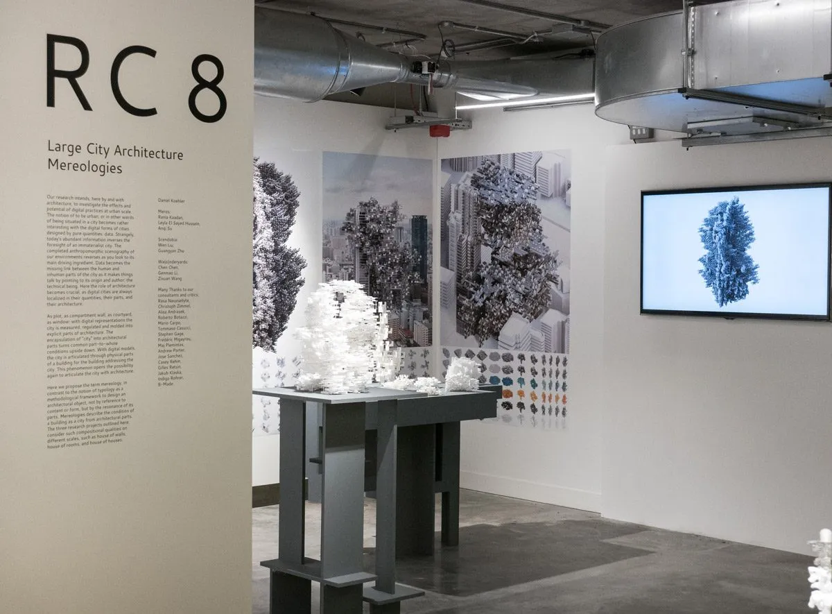 The Research Cluster 8 installation at the B-Pro Show 2017