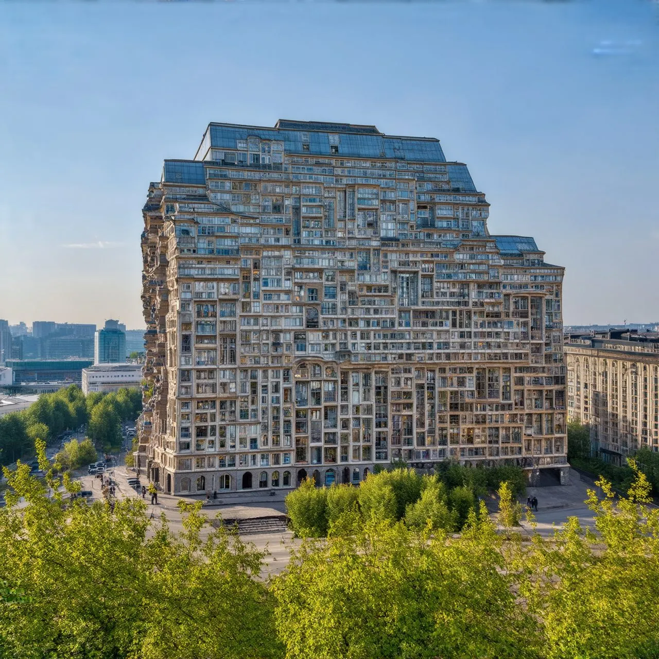 Yekaterinburg made of hundreds of diverse parts elaborate extensive highly detailed view fr 00002