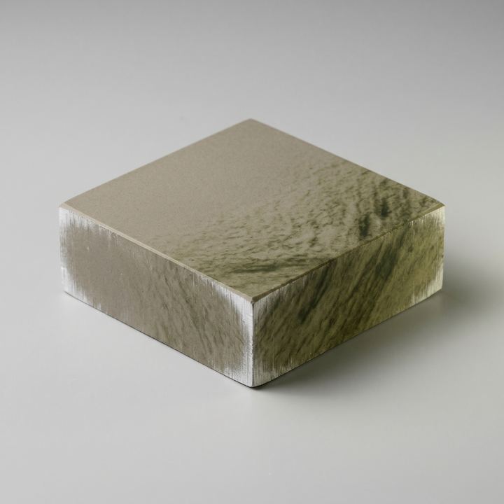 Rendered sample plate of Al₂Ca₁₂O₄₈Si₁₂V₆