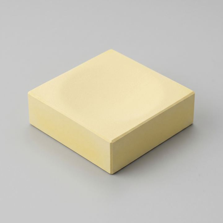 Rendered sample plate of Bi₄O₂₆W₈
