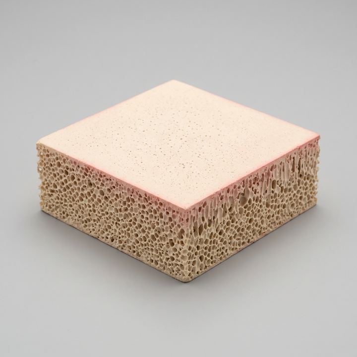 Rendered sample plate of Bi₇O₂₄SmTi₆