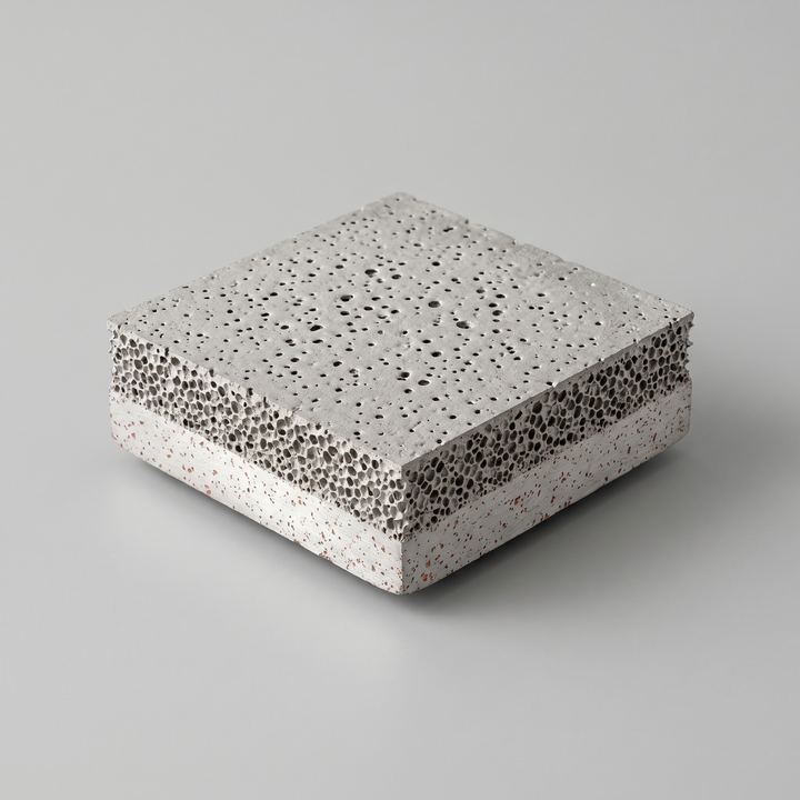 Rendered sample plate of Co₃CuSiSnY₁₂