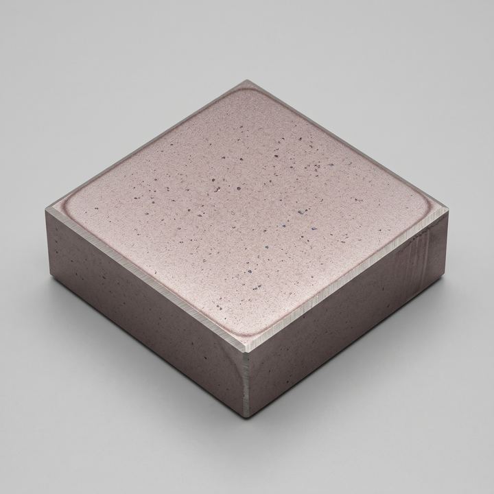 Rendered sample plate of CuMn₂RuSb₁₂Sr