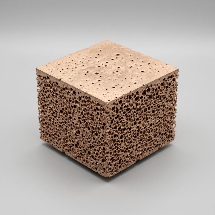Rendered sample plate of Cu₄La₁₁Si₆
