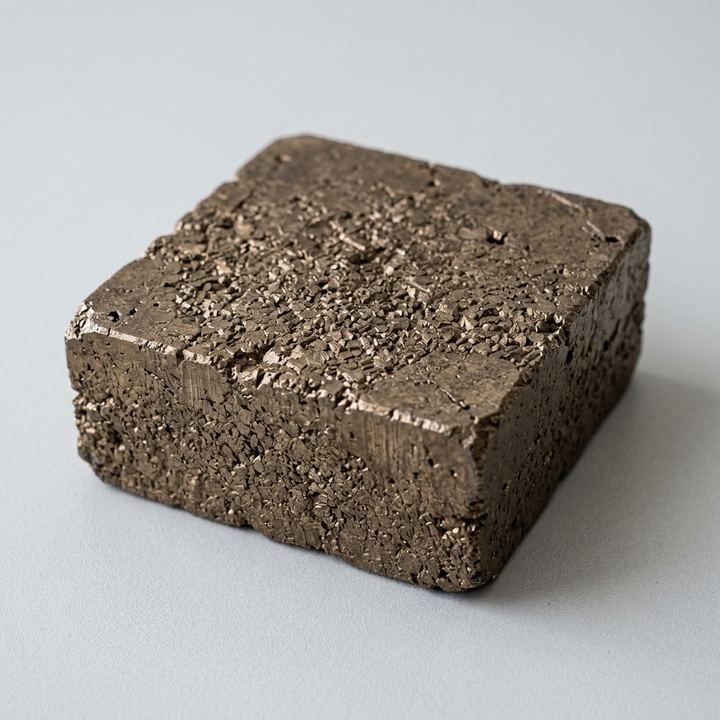 Rendered sample plate of Fe₈Na₃S₈
