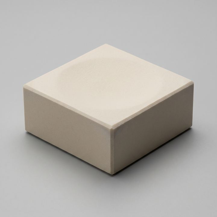 Rendered sample plate of K₂O₆WZr