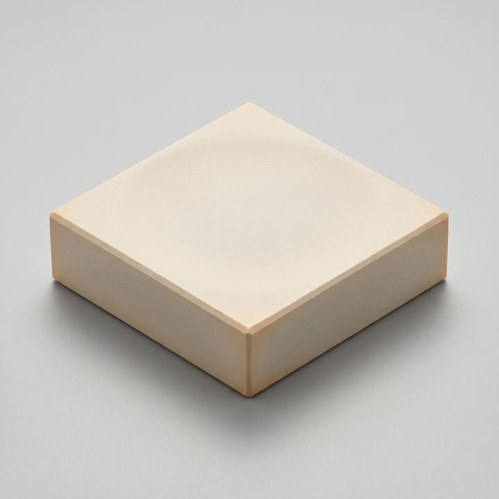 Rendered sample plate of Li₈O₁₀TeW