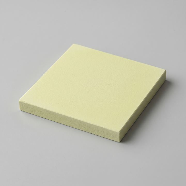 Rendered sample plate of O₁₂Pr₅WZr
